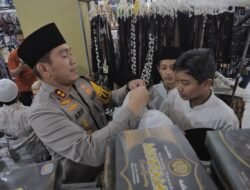 Kapolres Blitar Berikan Tali Asih kepada 75 Santri Pondok Ahsanul Aitam