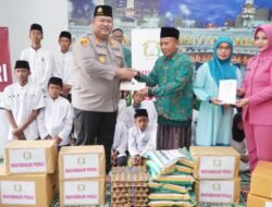 Kapolres Pasuruan Berikan Bantuan kepada Anak Yatim di Yayasan Al-Muttaqin