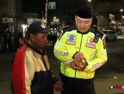Patroli Sahur On The Road: Polresta Malang Kota dan Mahasiswa IMM Jaga Keamanan Sambil Berbagi