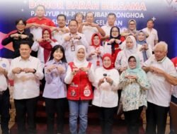Donor Darah Paguyuban Tionghoa Bersama PMI Sumsel Dan PMI Kota Penuhi Target 700 Kantong pendonor darah