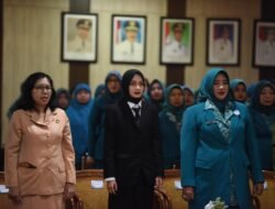 Lantik Pengurus TP PKK Kota Kediri Masa Bakti 2025-2030, Mbak Vinanda Minta TP PKK Jalankan Program Prioritas Salah Satunya Penanganan Stunting