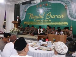 Buka Puasa Bersama di Polres Pasuruan, Momen Silahturohmi tingkatkan sinergitas dan Penguatan Iman