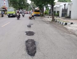 Maksimalkan Jalur Mudik, PUPR Kota Kediri Lakukan Perbaikan Jalan di 8 Titik