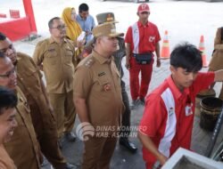 Wakil Bupati Asahan Sidak Bahan Bakar Minyak (BBM) SPBU Simpang Tanjung Alam