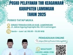 Lindungi Hak Pekerja, Pemkab Lamongan Buka Posko Pengaduan THR