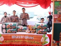 Bazar Ramadan Polri Malang Kota Diserbu Warga, Ratusan Paket Sembako Ludes dalam Sekejap