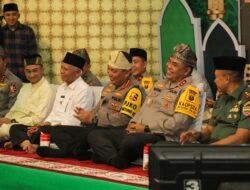 Kapolri Safari Ramadan Bersama Jajaran PJU Polda Sumut dan Pangdam 1 Bukit Barisan