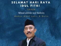 Keluarga Besar MAN Sidoarjo, Mengucapkan ” Selamat Hari Raya Idul Fitri 1446 H”