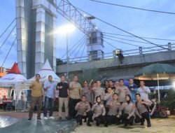 Patrol Coustic Band Polres Kediri Kota Tampil Pada Event Brantastic Spesial Bulan Ramadhan