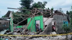 Ledakan Mercon di Kediri Sebabkan Satu Orang Terluka dan Satu Rumah Rusak Parah