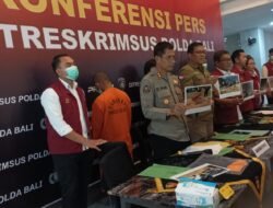 Polda Bali Tangkap Pengepul Penyu Hijau di Abiansemal, 11 Ekor Hidup, 2 Mati
