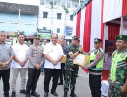 Bupati Asahan Bersama Forkopimda Tinjau Pos Pam Lebaran Tahun 2025