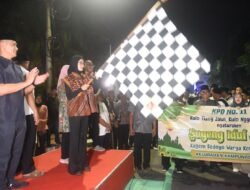 Mbak Wali Vinanda Berangkatkan Festival Musik Patrol Malam Takbir 1446 Hijriyah