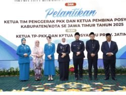 TP PKK Kabupaten Jombang Periode 2025-2030,Yulianti Warsubi Resmi Dilantik Sebagai Ketua