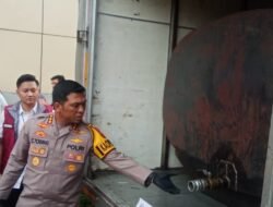 Polresta sidoarjo Amankan Dua Yunit Mobil Modifikasi BBM Subsidi