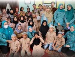 TP PKK Palembang Berbagi Kebahagiaan dengan Anak Panti Asuhan di Bulan Ramadan