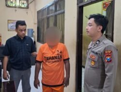 Sat Reskrim Polres Blitar Amankan Terduga Pelaku Pembacokan di Wonotirto