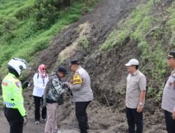 Pastikan aman bencana Alam , Kapolres Tinjau Kawasan Wisata Gunung Bromo Tosari