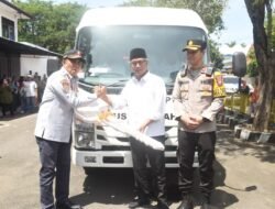 Wakil Wali Kota Kediri Berangkatkan Balik Gratis 2025 di Terminal Tamanan