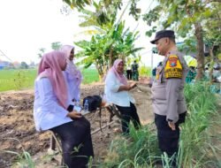 Polresta sidoarjo Koordinasi dengan Perangkat Desa Dukung Ketahanan Pangan