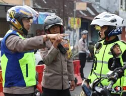 Kapolresta Malang Kota Turun Langsung Pantau Jalur Balik Lebaran: Pastikan Arus Lancar dan Aman