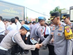Kapolres Kediri Kota Gelar Halal Bihalal Bersama Personel dan Polsek Jajaran Dalam Suasana Idul Fitri 1446 H/2025 M