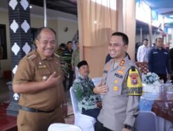 Acara Open House Halal Bihalal Di Rumah Dinas Kapolres Asahan di Hadiri Bupati dan Wakil Bupati Asahan