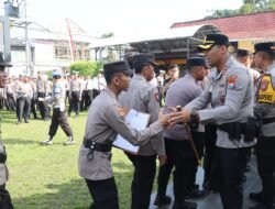 Polres Blitar Kota Gelar Halal Bi Halal Idul Fitri 1446 H