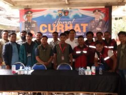 Satreskrim Polres Lamongan Gelar Jumat Curhat Bersama Komunitas Delivery Order