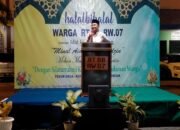 Halal Bihalal, Ustad Hariyanto Menekankan Jaga Hati dan Berperilaku Baik