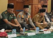 MUI Mojokerto Gelar Halal Bihalal di Masjid Polres Mojokerto