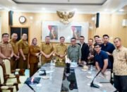 Wali Kota Palembang Ratu Dewa Bersama Helmy Yahya Bahas City Branding Dan Festival Songket Skala Internasional
