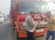Gelar Penertiban di Jalan Raya, Satlantas Polres Gresik Tilang 16 Kendaraan Yang Terbukti Langgar Aturan