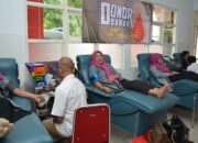 Dalam Rangka Peringatan HBP KE-61, Lapas Lamongan Gelar Aksi Donor Darah