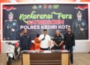 Polres Kediri Kota Amankan Residivis Pelaku Pencurian di Kamar Kos Yang Viral di Medsos