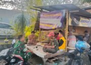 Jaga Keamanan Lingkungan, Babinsa TNI Pralon Komsos Bersama Warga