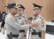 Kapolresta Sidoarjo Pimpin Sertijab Kasat Polairud Dan Dua Kapolsek