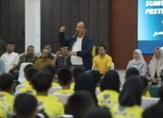 Empat Mobil Bus Berangkat dari Pendopo Rumah Dinas Bupati Asahan Membawa 200 Pelajar Meriahkan Festival Fun Run Sumut 2025
