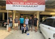 Tak Sampai Sehari, Polres Gresik Amankan Pelaku Pencurian di Alfamart Metatu