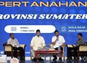 Bupati Asahan Menghadiri Rapat Koordinasi Kebijakan dan Layanan Pertanahan bersama Mentri ATR/BPN