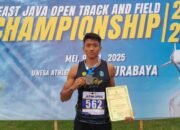 Kapolres Lamongan Bangga Bripda Teuku Tegar Abadi Raih Medali Perak di Jatim Open Atletik