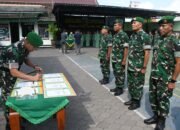 Dandim 0815/Mojokerto Pimpin Sertijab Sejumlah Danramil Jajaran Kodim 0815