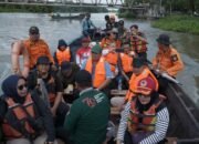 Bupati Asahan Kujungi Warga yang Terkena Banjir karena Tanggul Jebol, di Desa Sei Dua Hulu