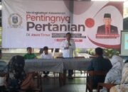 Anggota DPRD Jatim Hasanuddin Sapa Konstituen dan Sosialisasi Kesadaran Pentingnya Pertanian di Jatim