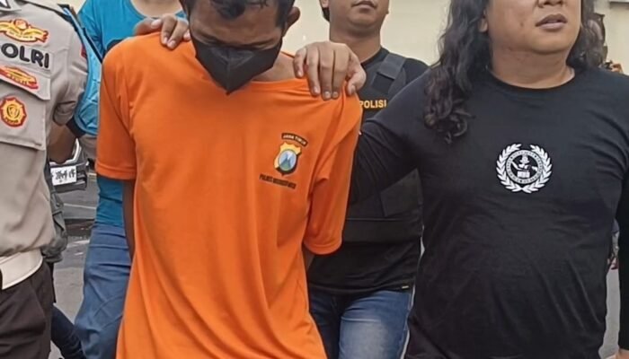 Polresta Mojokerto Ringkus Perampok Asal Lamongan Yang Beraksi di Hutan Dawarblandong Mojokerto