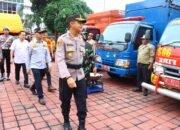 Hadapi Ancaman Bencana Hidrometeorologi, TNI-Polri dan BPBD Gelar Apel Gelar Pasukan
