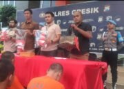 Hasil Kinerja Bulan April, Satrekrim Polres Gresik Ungkap 15 Kasus dan Amankan 22 Tersangka