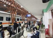 Stasiun Kediri Mencatat Sebanyak 3.407 Penumpang Diberangkatkan Selama Libur Panjang Peringatan Kenaikan Yesus Kristus