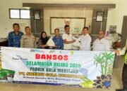 PG Meritjan Bagikan Ratusan Paket Sembako Sambut Musim Giling 2025