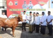 Idul Adha 1446 H, Polresta Sidoarjo Salurkan Hewan Kurban 35 Ekor Sapi dan 55 Ekor Kambing